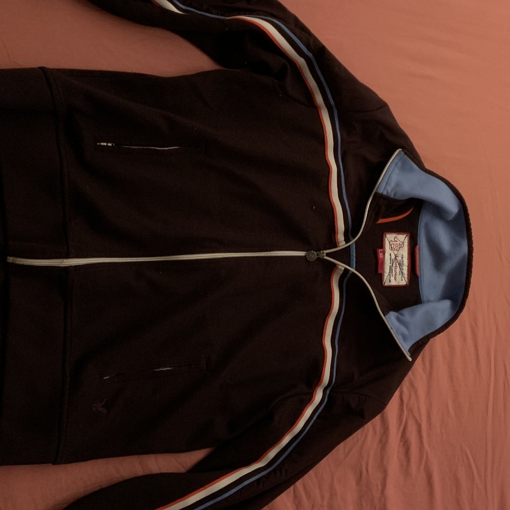 American Eagle track jacket L